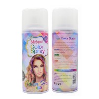 Root hair temporary hair color spray