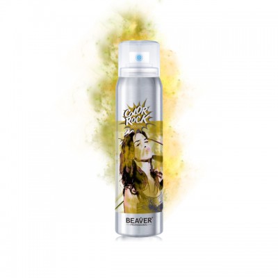 Color Rock Golden Hair color spray Party hair spray